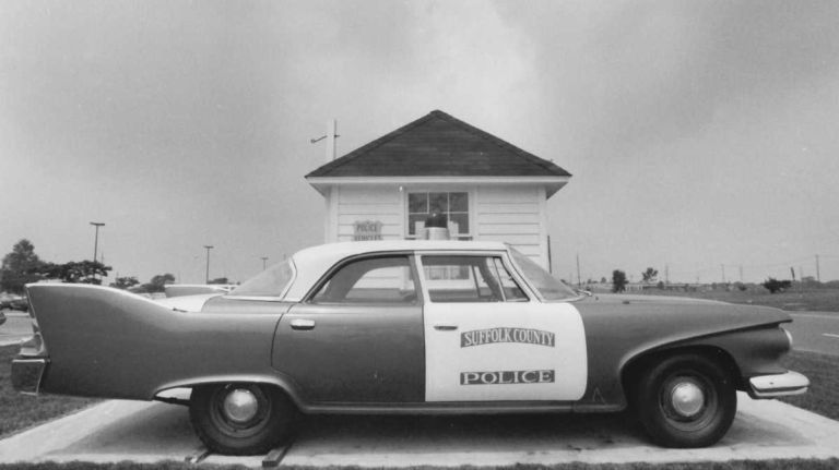 50s cop car