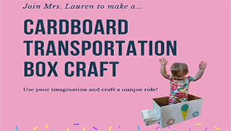 cardboard transportation craft