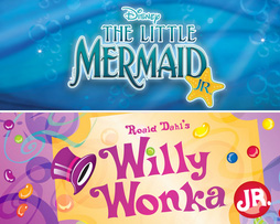 The Little Mermaid/Willy Wonka shows