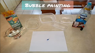 bubble painting