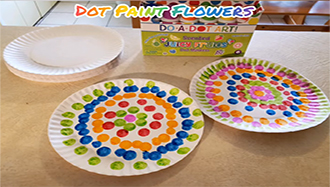 Dot Paint Flowers